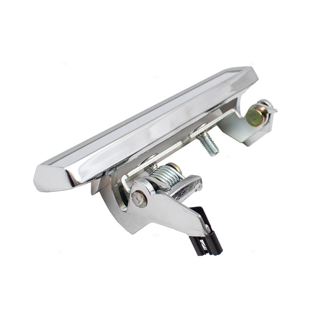 Brock Replacement 4 Pc Set Outside Exterior Front Rear Door Handles Chrome Compatible with 1976-1983 Malibu Lesabre Impala 20001545