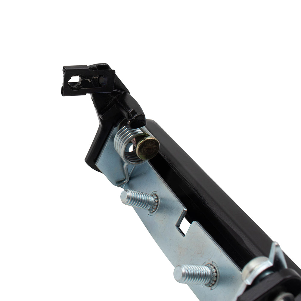 Brock Replacement Set Outside Door Handles Black Exterior Compatible with 1976-1987 Grand Prix 20454213 20454212