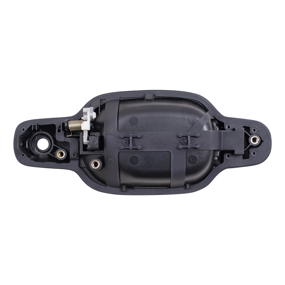 Brock Replacement Set Front Outside Door Handles w/ Keyholes Compatible with 2004-2012 Colorado Canyon 2006-2008 i-Series Pickup Truck 20829878 20829879