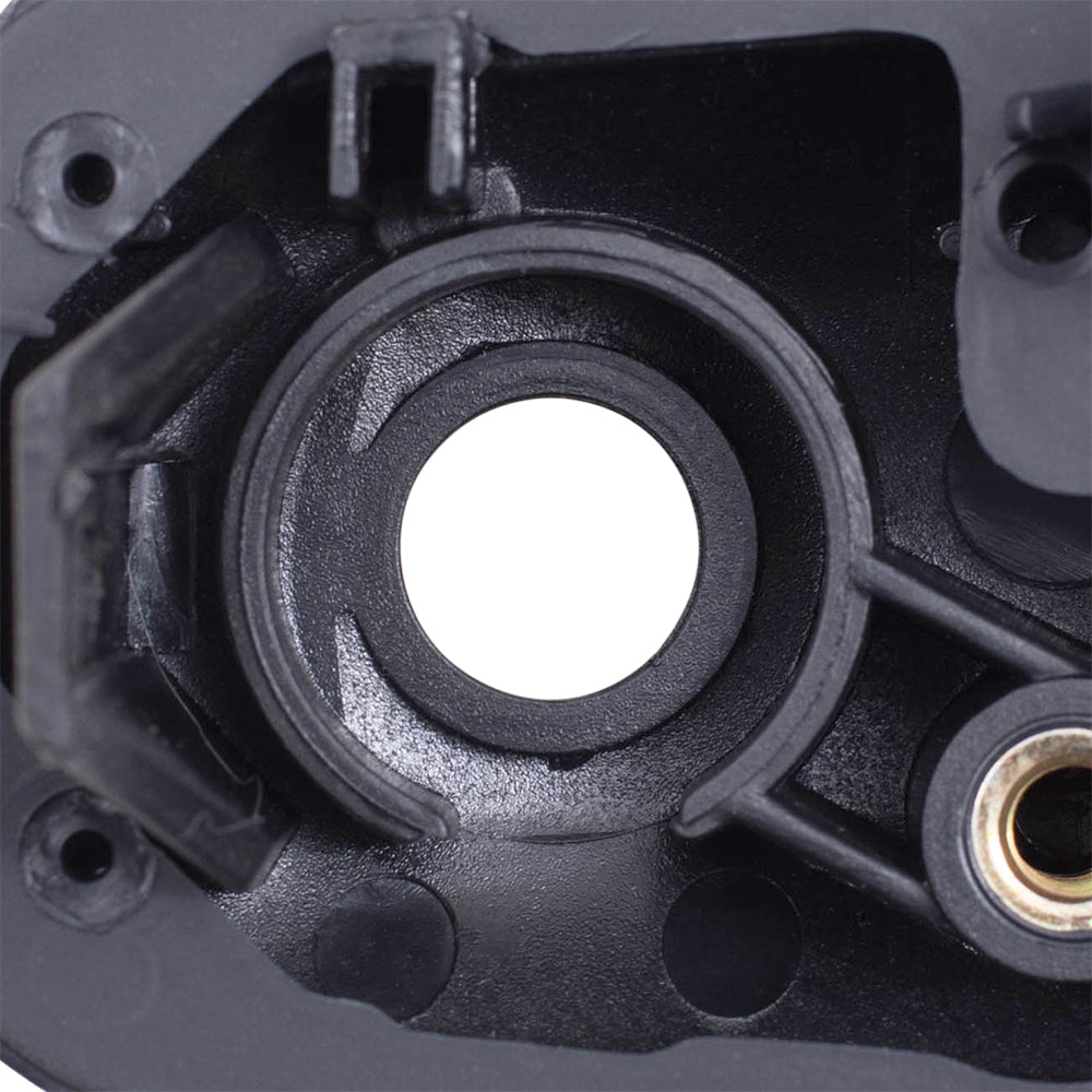 Brock Replacement Set Front Outside Door Handles w/ Keyholes Compatible with 2004-2012 Colorado Canyon 2006-2008 i-Series Pickup Truck 20829878 20829879