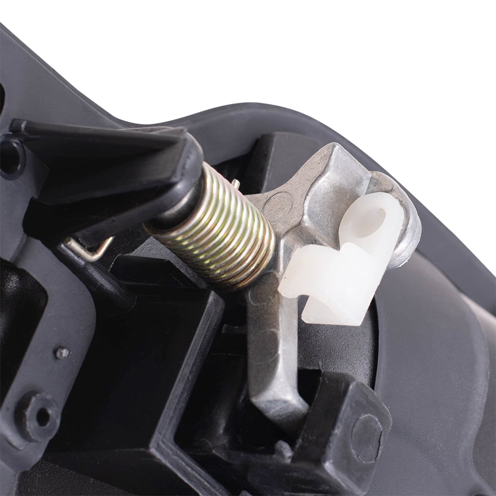 Brock Replacement Set Front Outside Door Handles w/ Keyholes Compatible with 2004-2012 Colorado Canyon 2006-2008 i-Series Pickup Truck 20829878 20829879