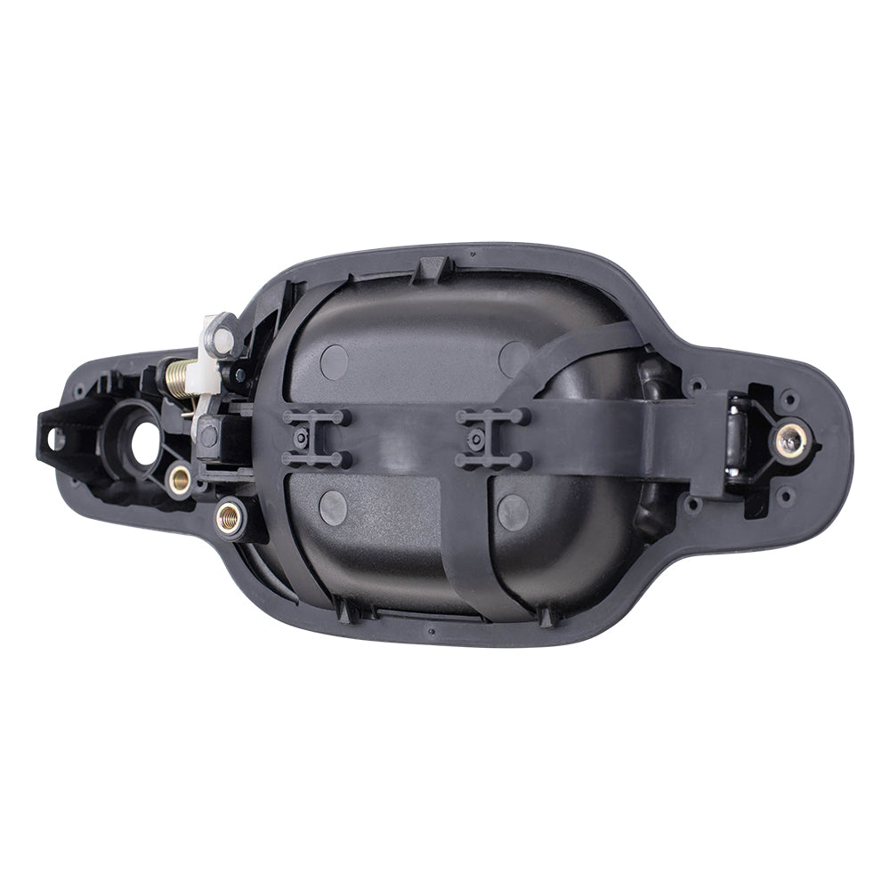 Brock Replacement Set Front Outside Door Handles w/ Keyholes Compatible with 2004-2012 Colorado Canyon 2006-2008 i-Series Pickup Truck 20829878 20829879