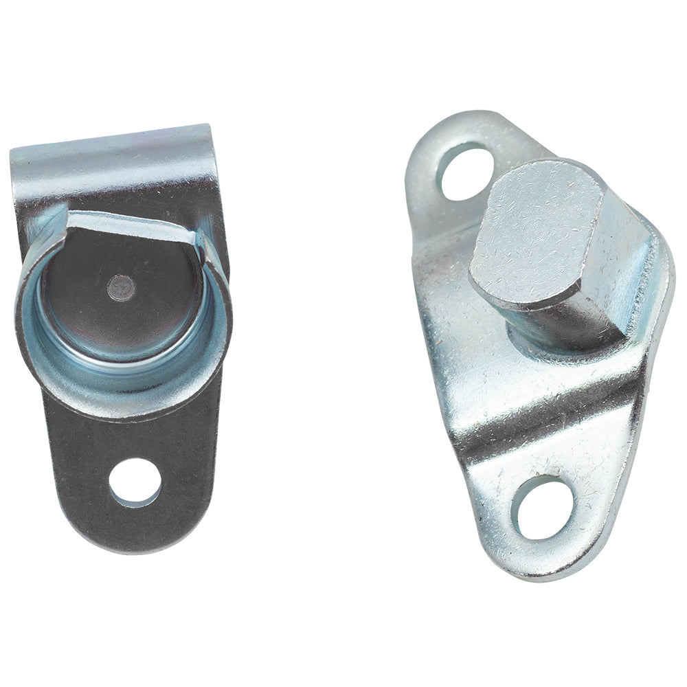 Brock Replacement 4 Pc Set Inner and Outer Tailgate Hinges Kit Compatible with 1999-2007 Silverado Sierra 2005-2006 H2/H2 SUT Pickup Truck 15074252