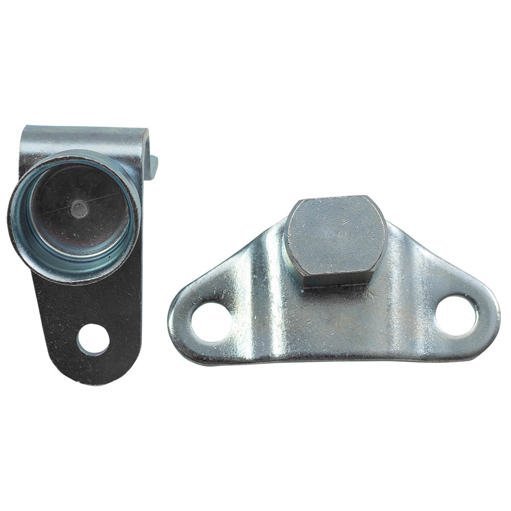 Brock Replacement 4 Pc Set Inner and Outer Tailgate Hinges Kit Compatible with 1999-2007 Silverado Sierra 2005-2006 H2/H2 SUT Pickup Truck 15074252