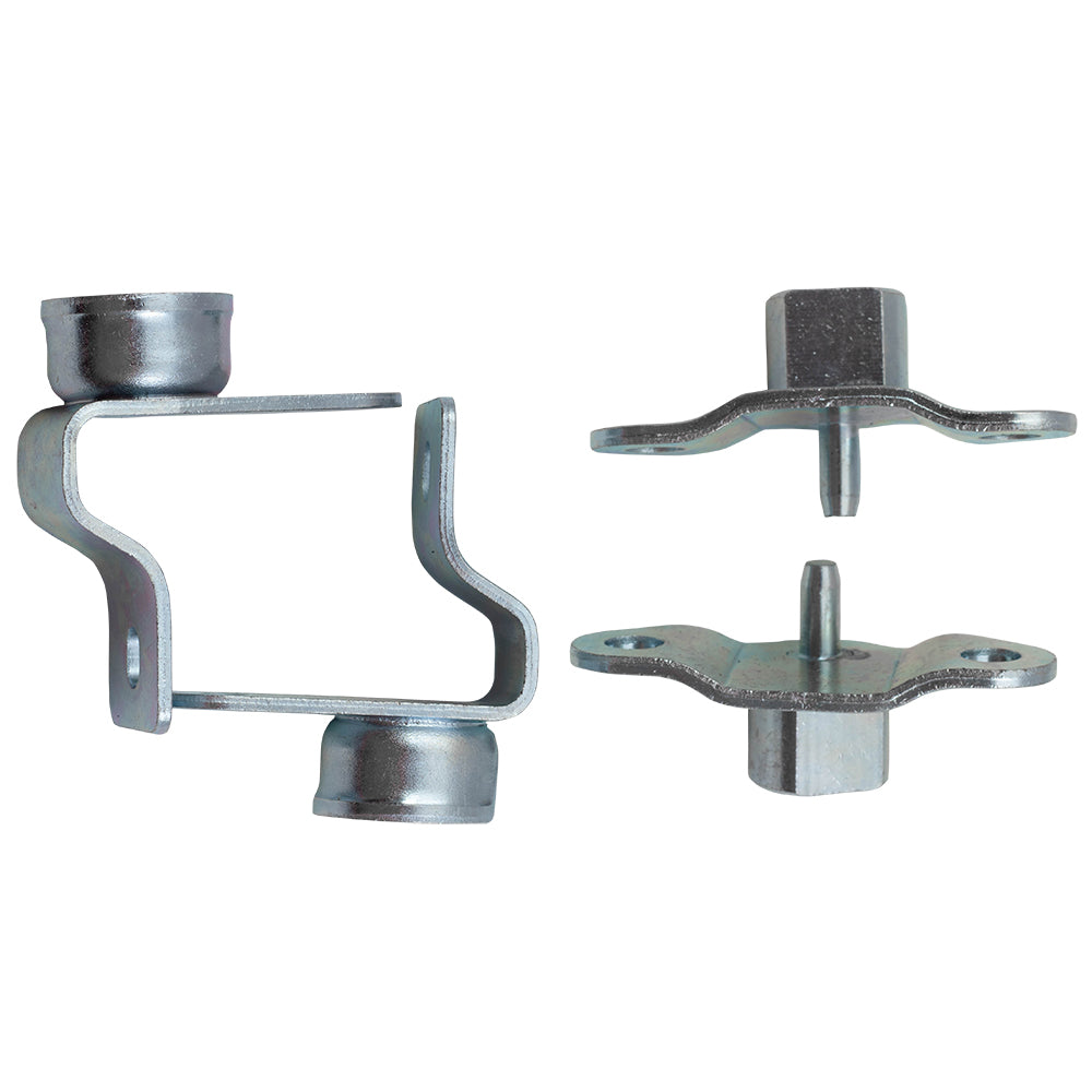 Brock Replacement 4 Pc Set Inner and Outer Tailgate Hinges Kit Compatible with 1999-2007 Silverado Sierra 2005-2006 H2/H2 SUT Pickup Truck 15074252