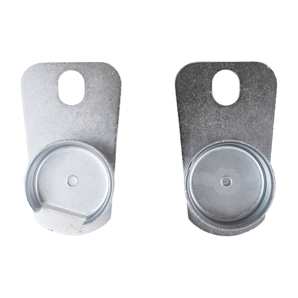 Brock Replacement Set 1 Bolt Mounting Inner Tailgate Hinges Compatible with 1988-2000 C/K Pickup Truck 15691087 15691088