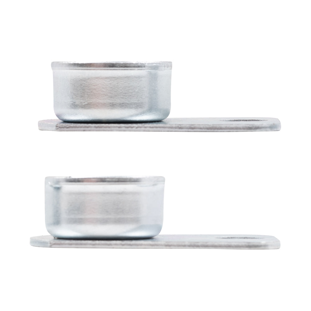 Brock Replacement Set 1 Bolt Mounting Inner Tailgate Hinges Compatible with 1988-2000 C/K Pickup Truck 15691087 15691088