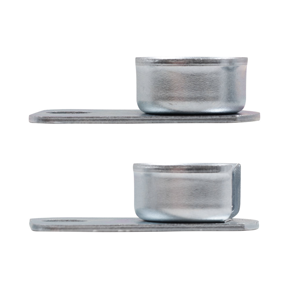 Brock Replacement Set 1 Bolt Mounting Inner Tailgate Hinges Compatible with 1988-2000 C/K Pickup Truck 15691087 15691088