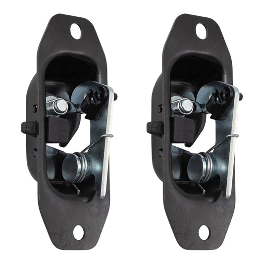 Brock Replacement Set Tailgate Latches Liftgate Lock Lever Compatible with 2007-2019 Silverado Sierra 2019 Silverado 1500 LD Sierra 1500 Limited Pickup