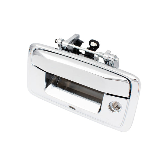 Tailgate Handle fits 16-19 Silverado Sierra Pickup Chrome Specialty Camera Hole