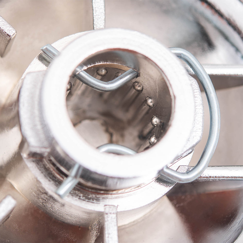 Brock Replacement 4 Pc Set Manual Window Crank Handles Chrome w/ Black Knobs Compatible with Tri-Five 150 210 Nomad Bel Air & Biscayne Chevelle 619387