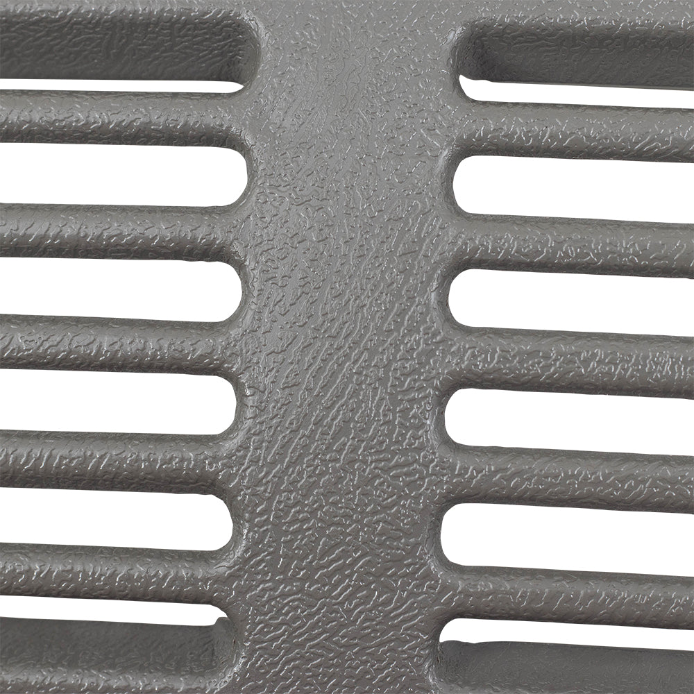 Brock Replacement Gray Pewter Dash Defrost Vent Cover Grille Panel Compatible with 98-05 S10 Sonoma Jimmy Blazer Envoy Bravada