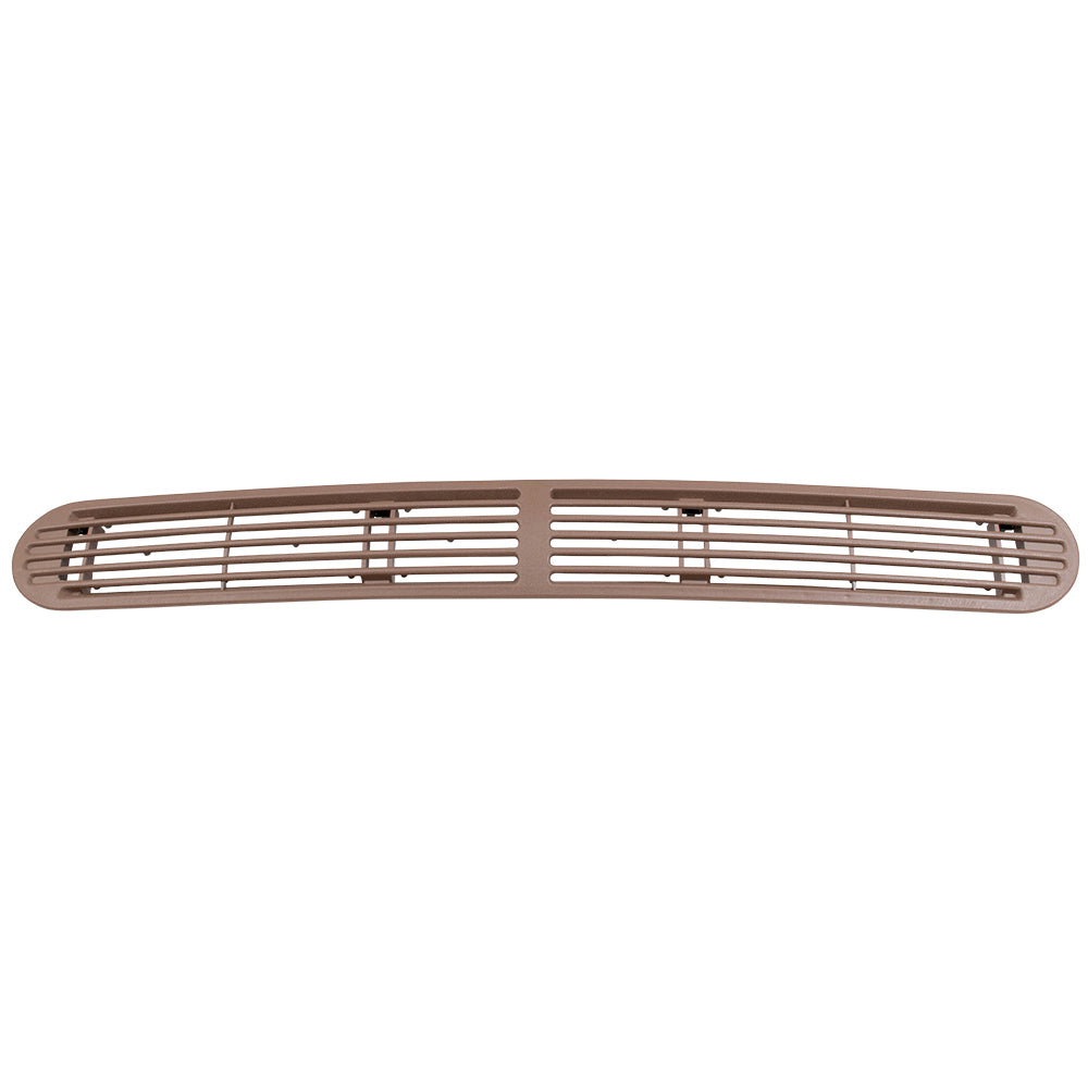 Brock Replacement Beige Dash Defrost Vent Cover Grille Panel Compatible with 98-05 S10 Sonoma Jimmy Blazer Envoy Bravada