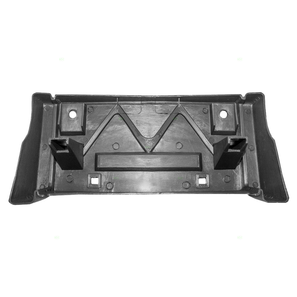 Brock Replacement Front License Plate Bracket Holder Compatible with 1994-1997 Sonoma Pickup Truck Jimmy 15672293