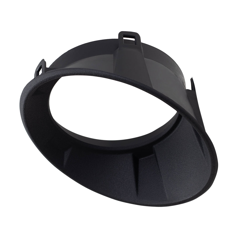 Brock Replacement Driver and Passenger Fog Light Driving Daytime Lamp Bezels Compatible with 2010-2013 Camaro 92218023