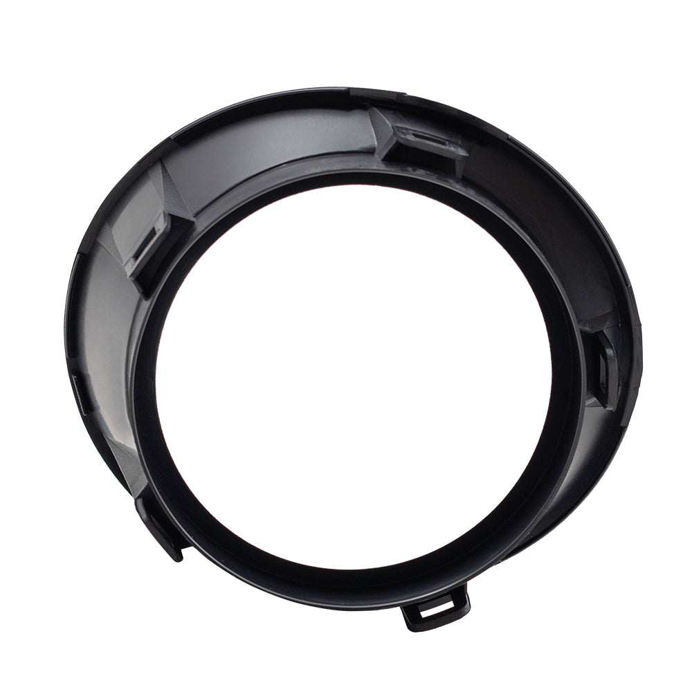 Brock Replacement Driver and Passenger Fog Light Driving Daytime Lamp Bezels Compatible with 2010-2013 Camaro 92218023