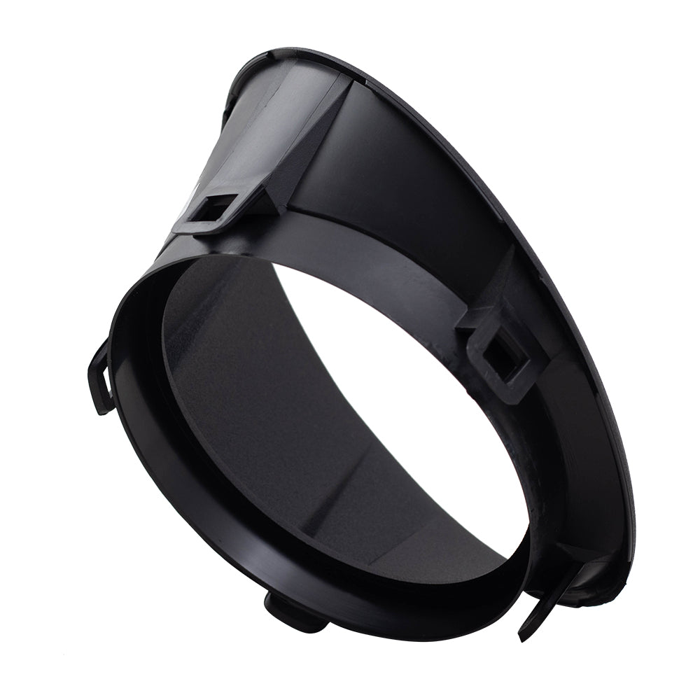 Brock Replacement Driver and Passenger Fog Light Driving Daytime Lamp Bezels Compatible with 2010-2013 Camaro 92218023