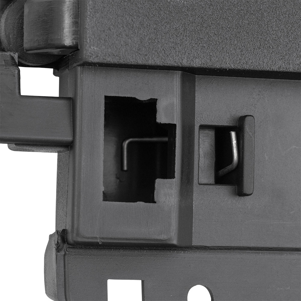 Brock Replacement Dash Upper Glove Box Black Latch Compatible with 2007-2014 Silverado Sierra Pickup Truck 15914996