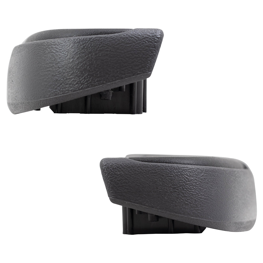 Brock Replacement Set Power Window Master Switch Dark Gray Bezels Compatible with 03-06 Silverado Sierra Crew Cab 07 Classic Pickup Truck