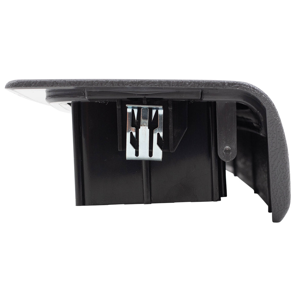 Window Master Switch Bezel fits 03-07 Silverado Sierra Crew Cab Driver Dark Gray