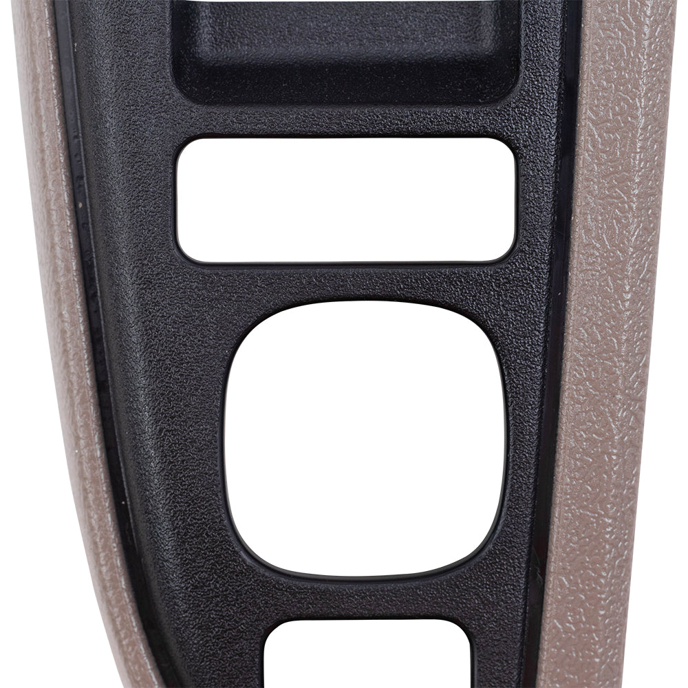 Power Window Master Switch Bezel fits 03-07 Silverado Sierra Crew Cab Driver Tan