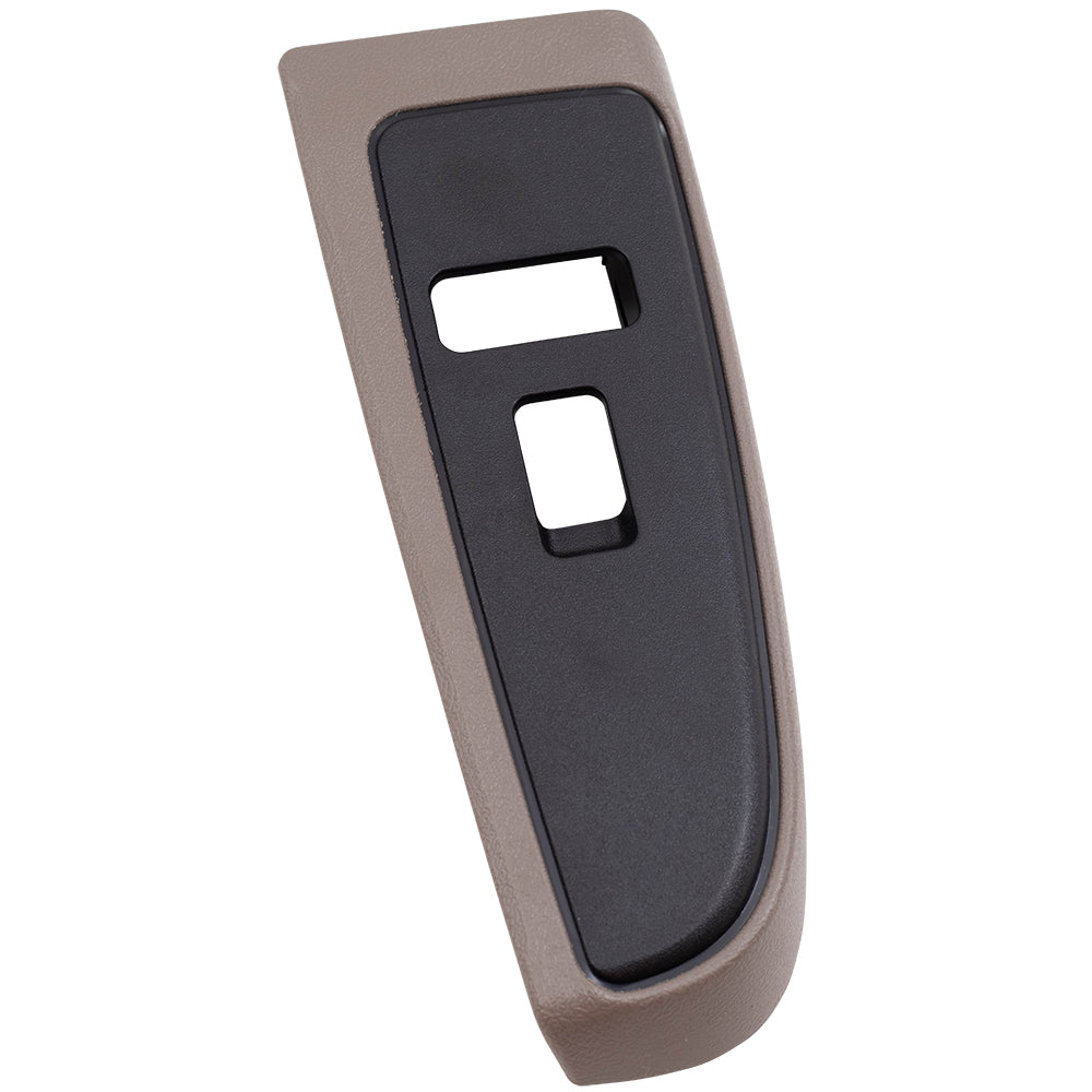 Window Master Switch Bezel fits 03-07 Silverado Sierra Crew Cab Passenger Tan