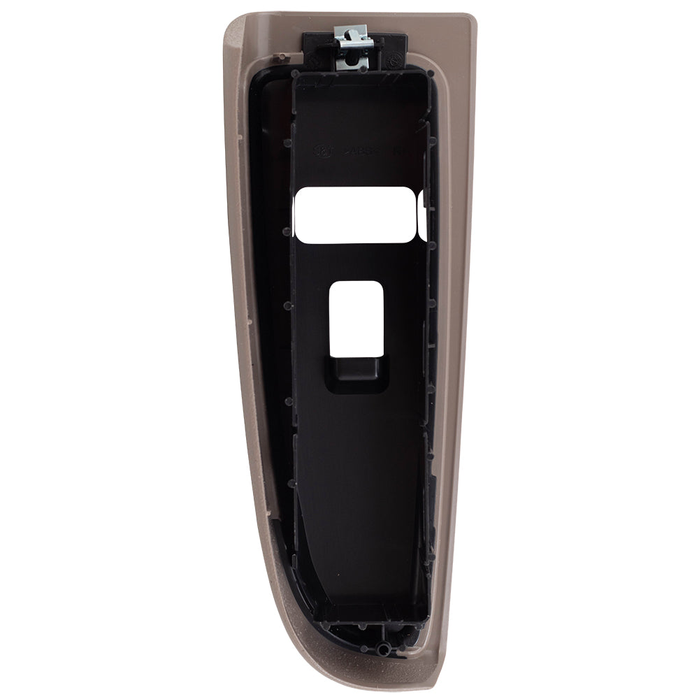 Window Master Switch Bezel fits 03-07 Silverado Sierra Crew Cab Passenger Tan