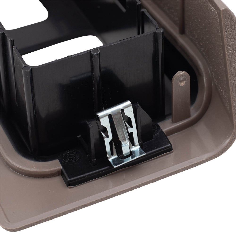 Window Master Switch Bezel fits 03-07 Silverado Sierra Crew Cab Passenger Tan