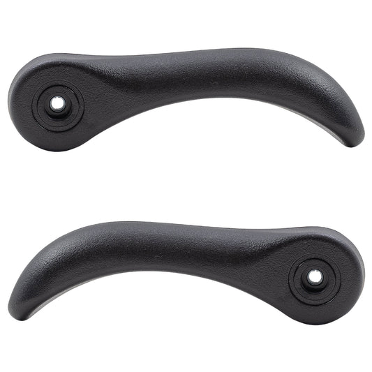 Brock Replacement Set Front Manual Recliner Handles Black Compatible with 2004-2012 Colorado Canyon Pickup Truck