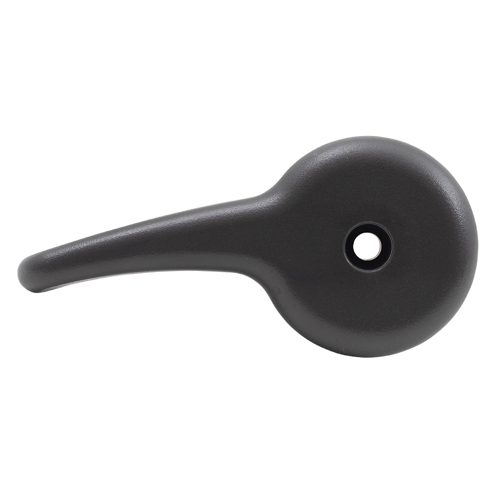 Brock Replacement Driver Front Recliner Handle Charcoal Black Compatible with 2003-2007 Silverado Sierra Pickup Truck w/Split Bench