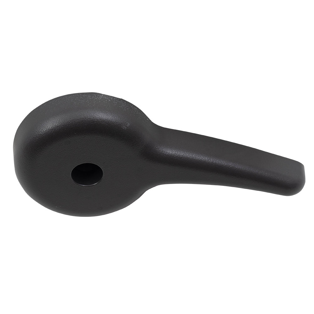 Brock Replacement Set Front Recliner Handles Charcoal Black Compatible with 2003-2007 Silverado Sierra Pickup Truck w/Split Bench