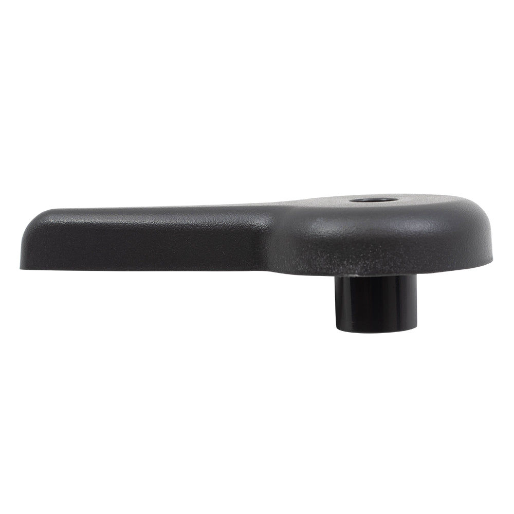 Brock Replacement Set Front Recliner Handles Charcoal Black Compatible with 2003-2007 Silverado Sierra Pickup Truck w/Split Bench