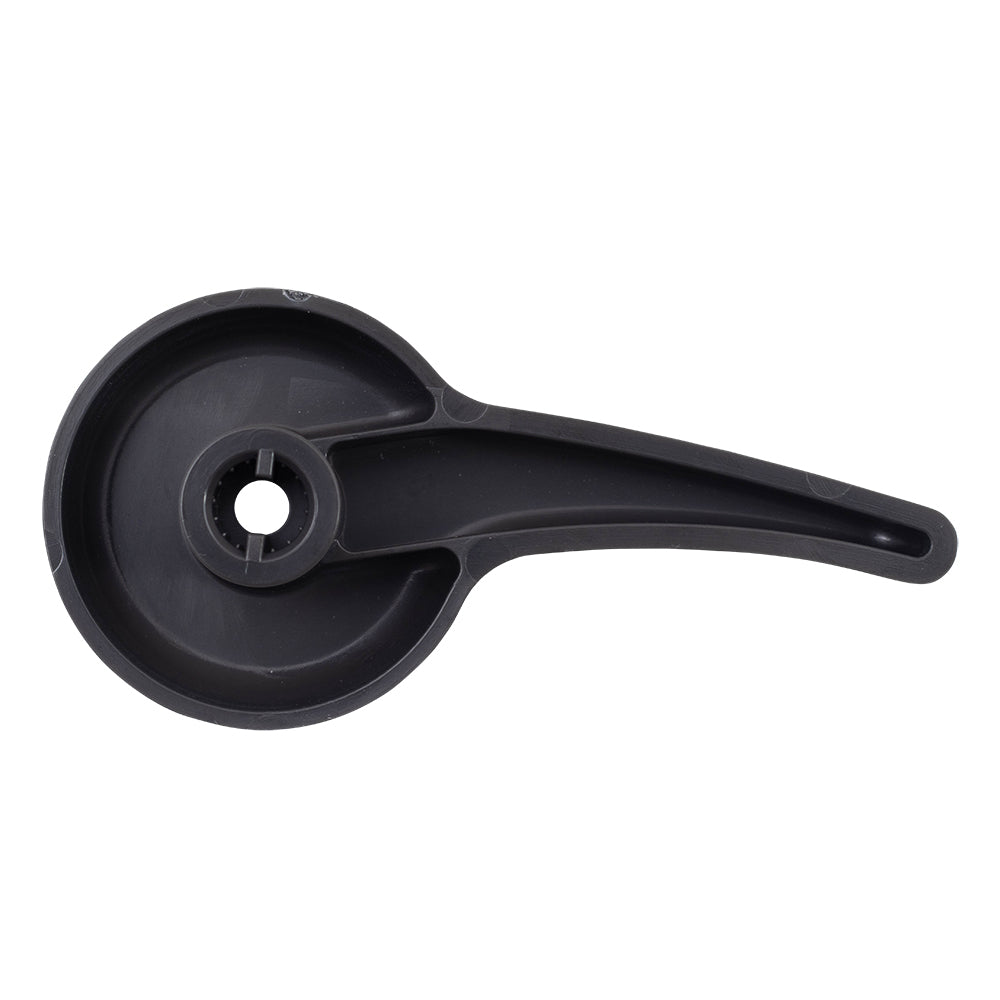 Brock Replacement Driver Front Recliner Handle Charcoal Black Compatible with 2003-2007 Silverado Sierra Pickup Truck w/Split Bench