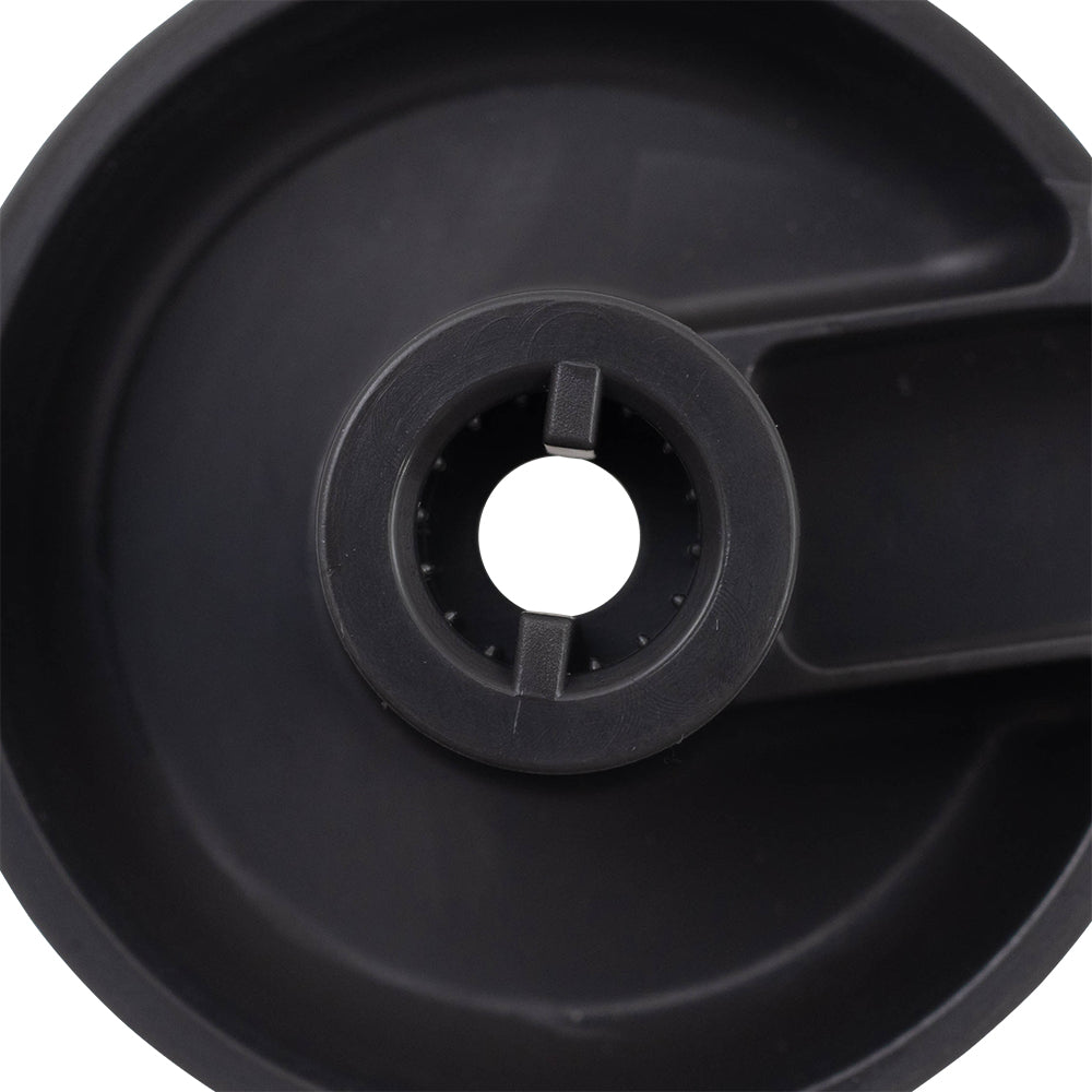 Brock Replacement Driver Front Recliner Handle Charcoal Black Compatible with 2003-2007 Silverado Sierra Pickup Truck w/Split Bench