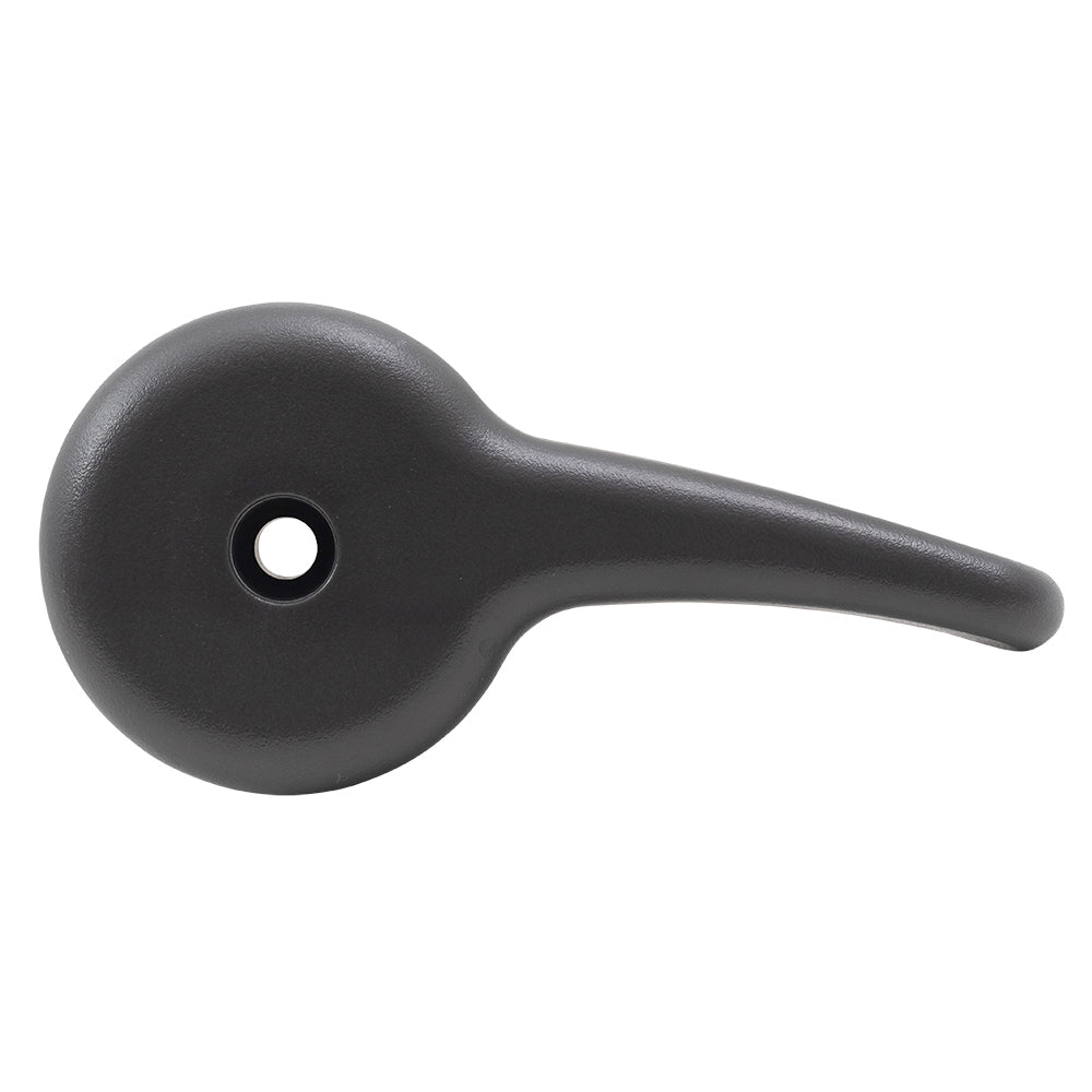 Brock Replacement Passenger Front Recliner Handle Charcoal Black Compatible with 2003-2007 Silverado Sierra Pickup Truck w/Split Bench
