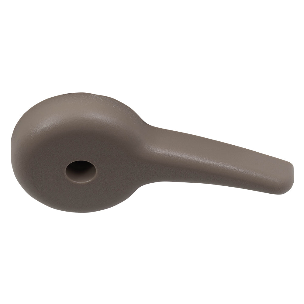 Brock Replacement Set Front Recliner Handles Tan Compatible with 2003-2007 Silverado Sierra Pickup Truck w/ Split Bench