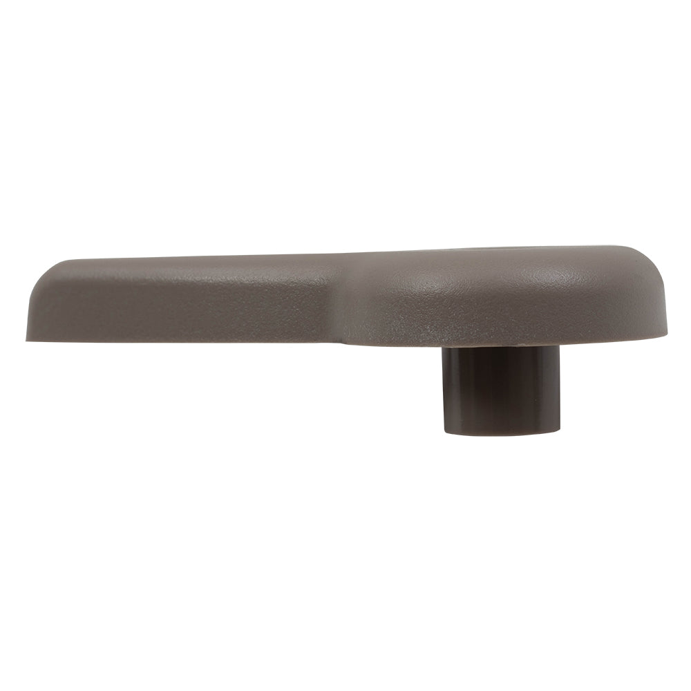 Brock Replacement Passenger Front Recliner Handle Tan Compatible with 2003-2007 Silverado Sierra Pickup Truck w/Split Bench