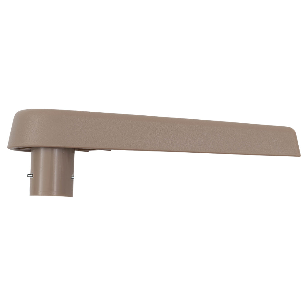 Brock Replacement Passenger Front Beige Recliner Handle Compatible with 2007-2014 Silverado Sierra Pickup Truck