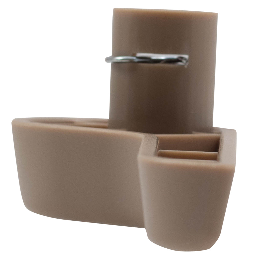Brock Replacement Passenger Front Beige Recliner Handle Compatible with 2007-2014 Silverado Sierra Pickup Truck