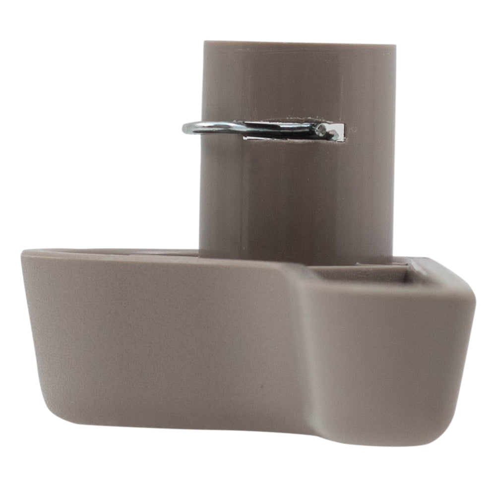 Brock Replacement Set Front Gray Recliner Handles Compatible with 2007-2014 Silverado Sierra Pickup Truck