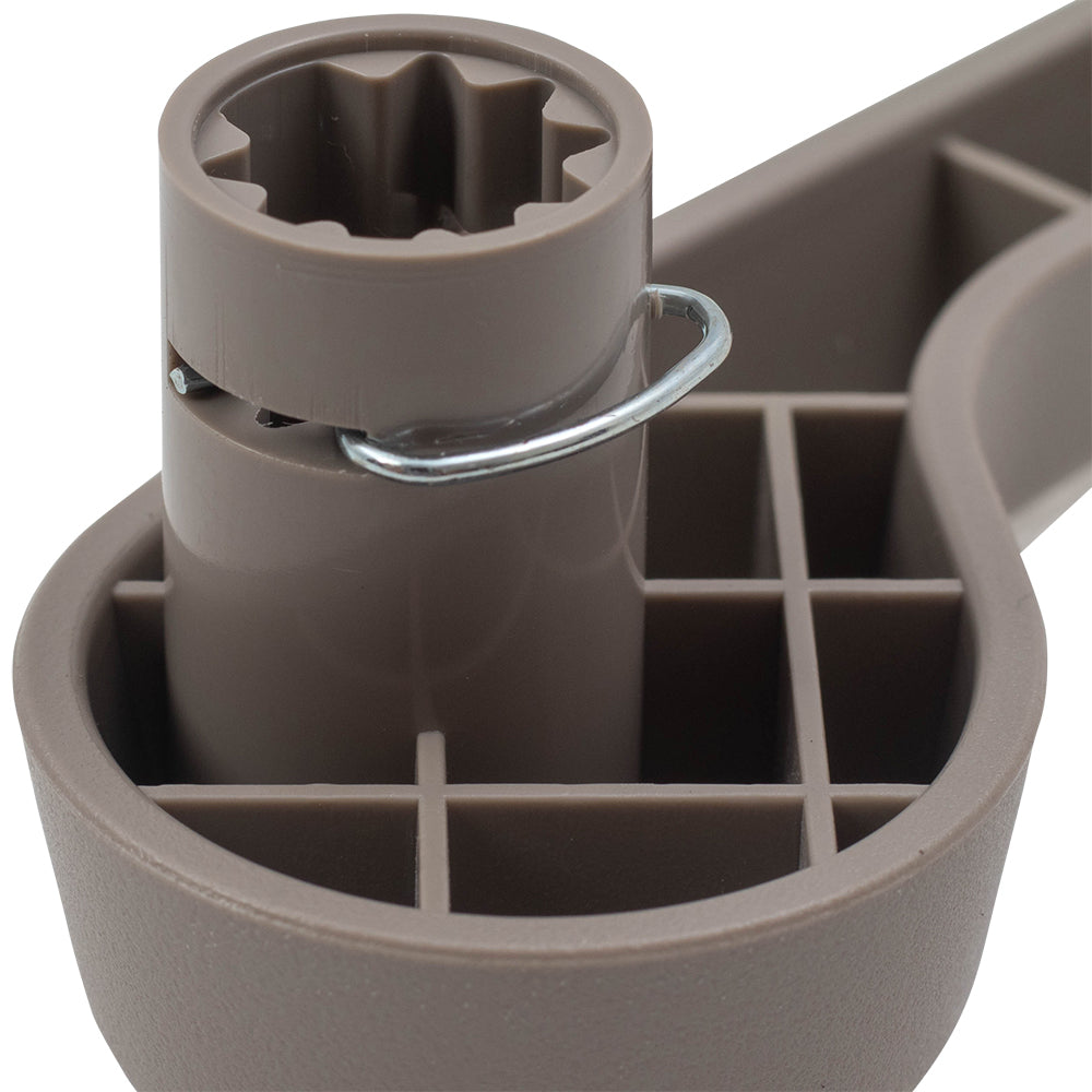 Brock Replacement Set Front Gray Recliner Handles Compatible with 2007-2014 Silverado Sierra Pickup Truck