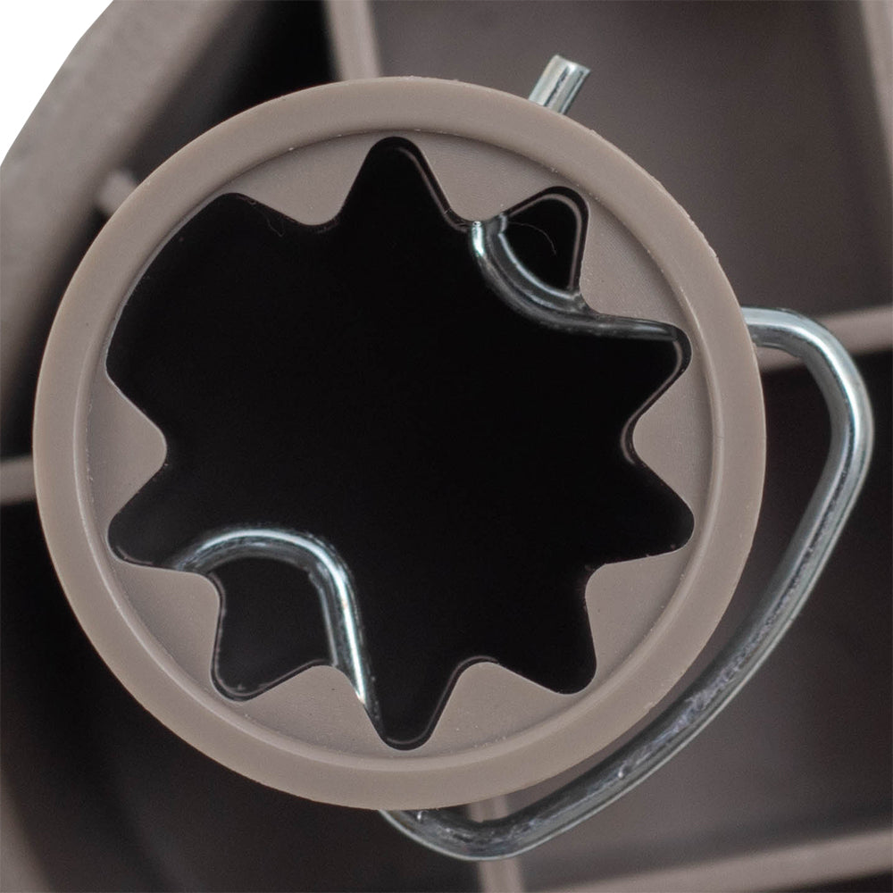 Brock Replacement Set Front Gray Recliner Handles Compatible with 2007-2014 Silverado Sierra Pickup Truck