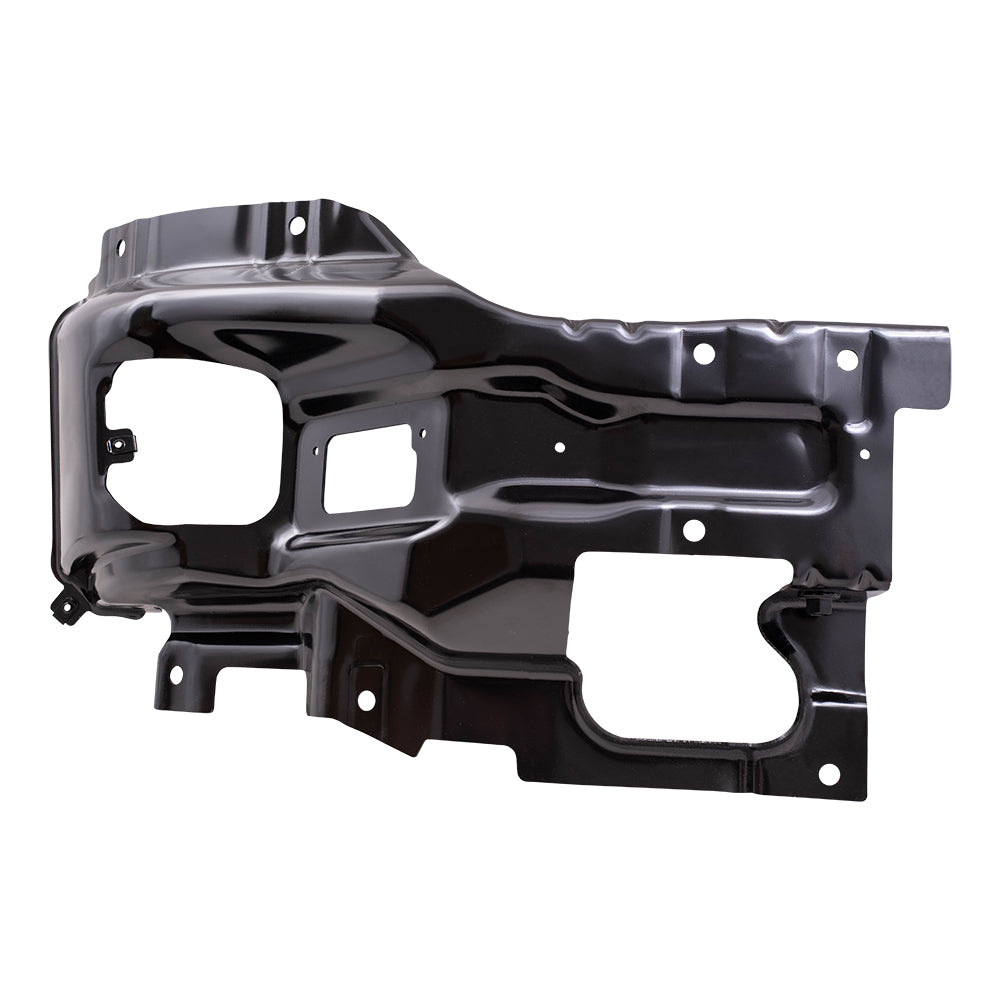 Brock Replacement Front Driver and Passenger Side Bumper Brackets Compatible with 2015-2019 Sierra 2500/3500