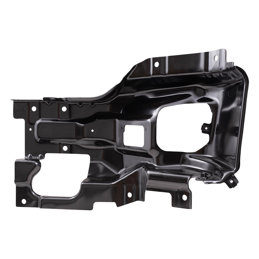 Brock Replacement Front Driver and Passenger Side Bumper Brackets Compatible with 2015-2019 Sierra 2500/3500