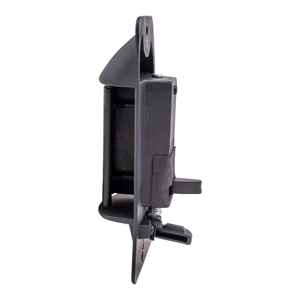 Brock Aftermarket Replacement Passenger Right Outside Door Handle Textured Black Metal Upgrade Rear Door Jamb Mounted Compatible with 1999-2007 GM Pickup Extended Cab