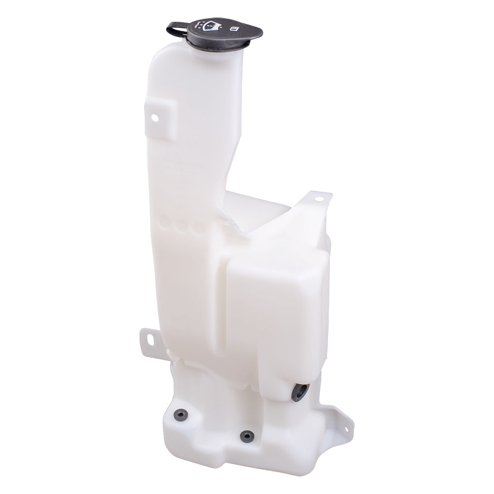Brock Replacement Windshield Washer Reservoir with Cap Compatible with 2000-2006 Suburban/Tahoe/Yukon/Yukon XL, 2002-2006 Escalade & 2003-2006 Escalade ESV with Rear Wiper ONLY