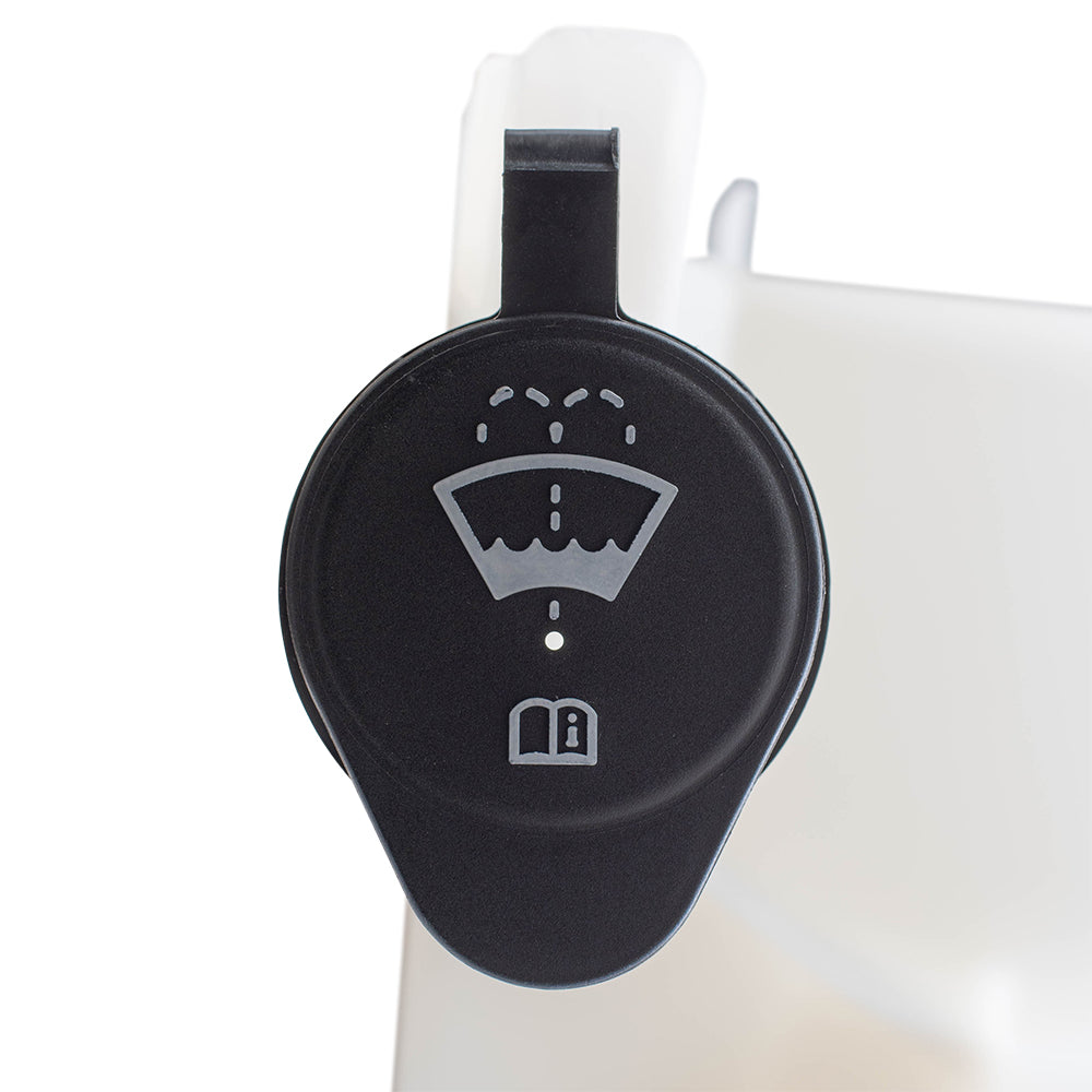 Brock Replacement Windshield Washer Reservoir with Cap Compatible with 2000-2006 Suburban/Tahoe/Yukon/Yukon XL, 2002-2006 Escalade & 2003-2006 Escalade ESV with Rear Wiper ONLY