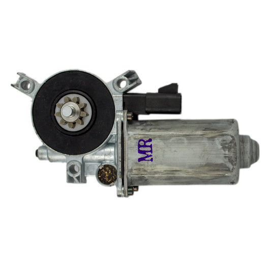 Brock Replacement Front Power Window Lift Regulator Motor Compatible with 97-09 Van 22702140