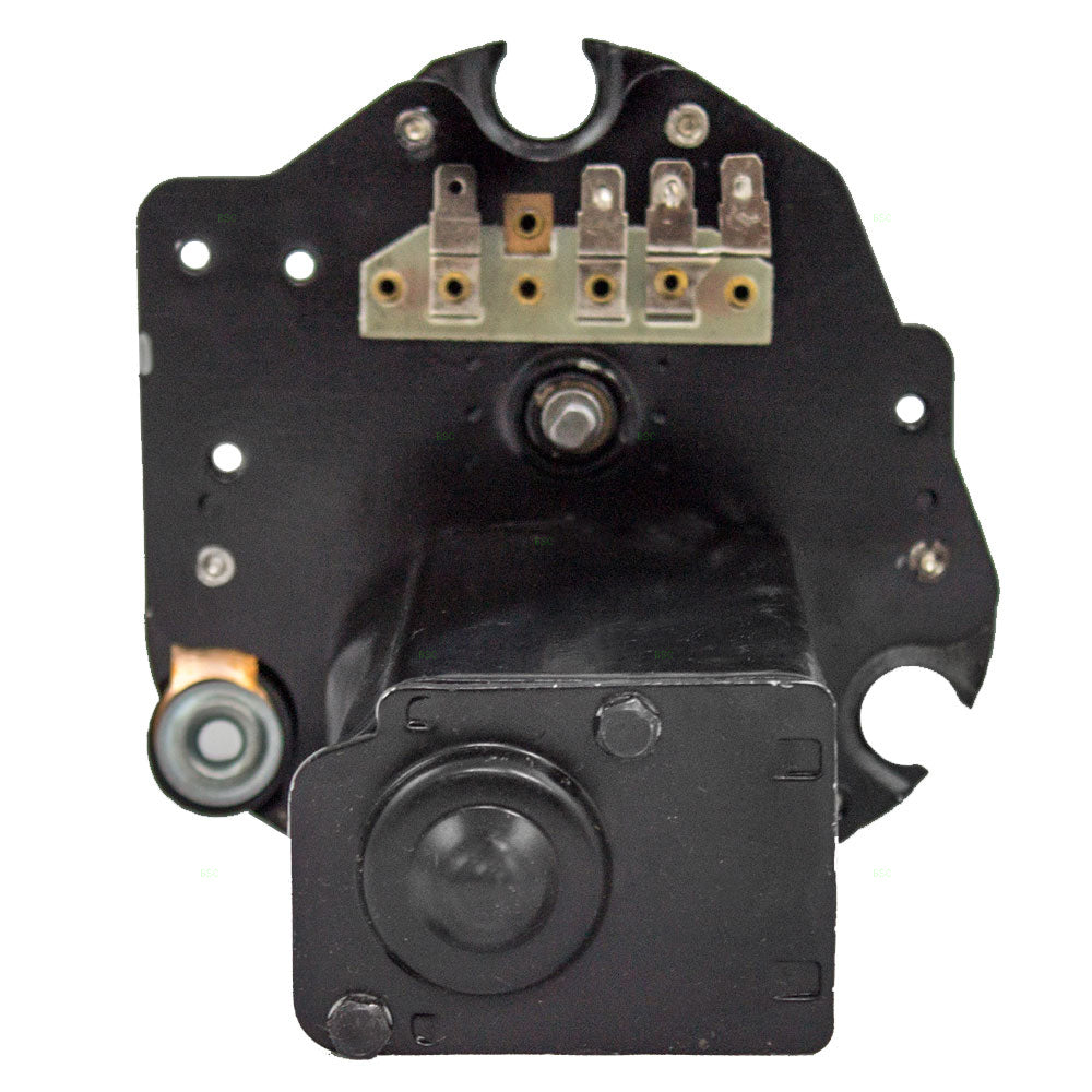 Brock Replacement Windshield Wiper Motor with 2 Speeds and 4 Terminals Compatible with 1963-1972 C/K Suburban Pickup Truck