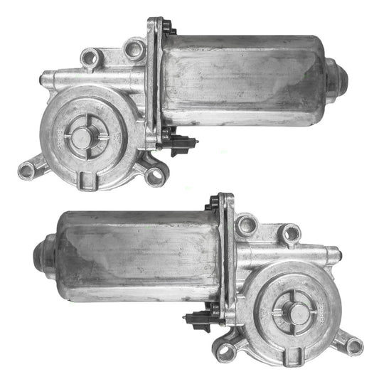 Brock Replacement Set Front Power Window Regulator Lift Motors Compatible with 1995-2005 Blazer 19152023 19151982